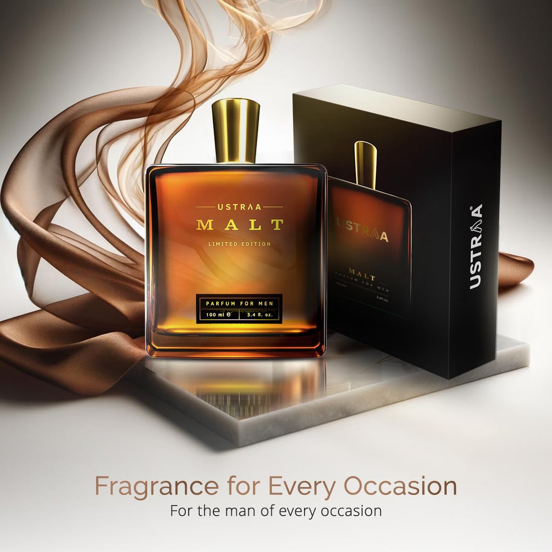 Ustraa Malt Premium Men’s Perfume 100ml Strong Smooth Long‑Lasting