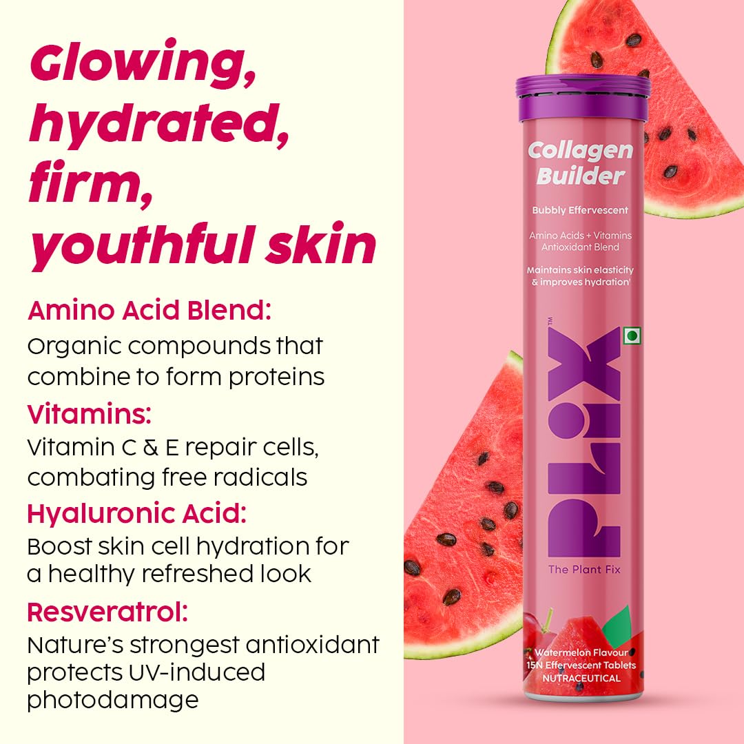 PLIX Collagen Watermelon Tablets