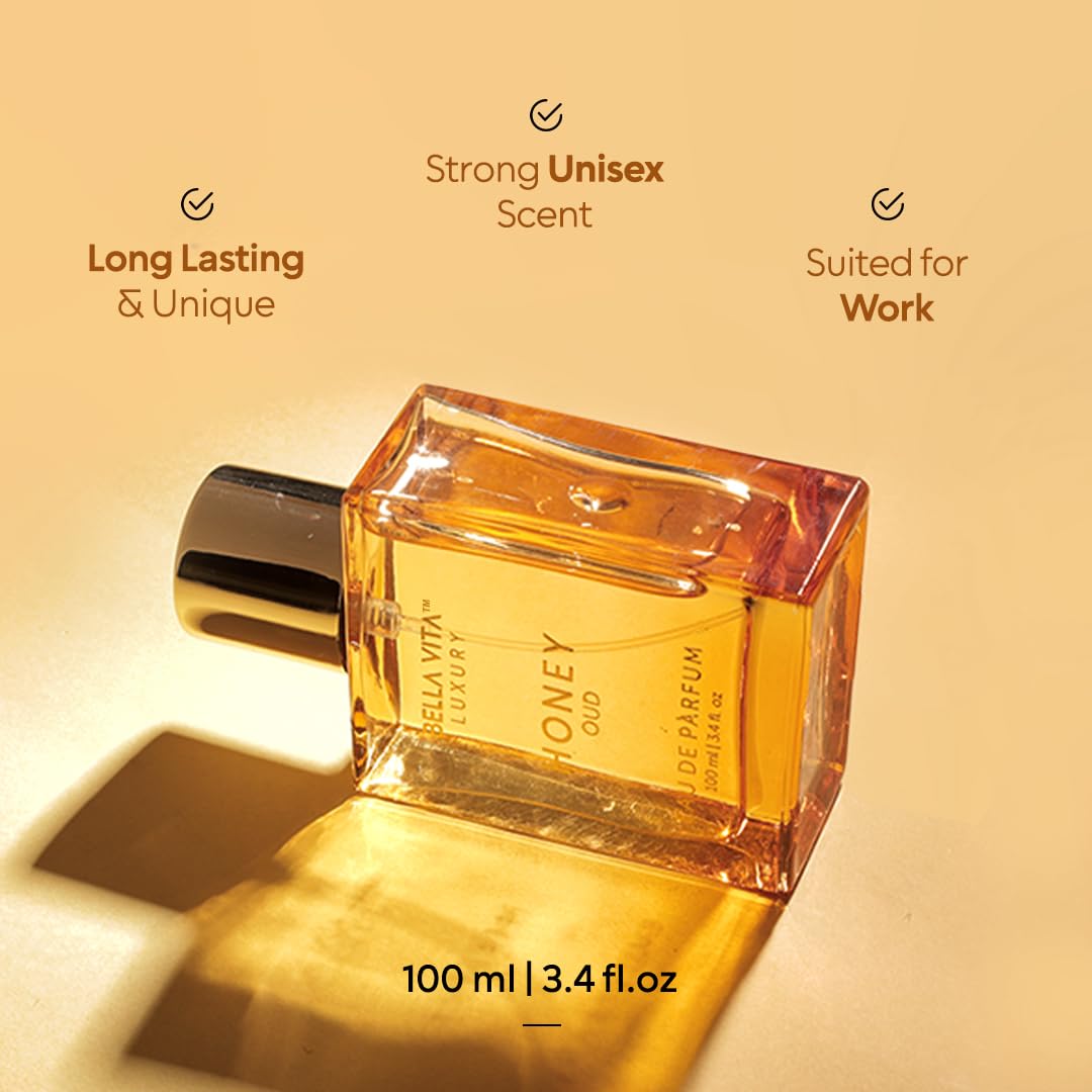 Bella Vita Luxury Honey Oud Unisex Eau De Parfum 100ml