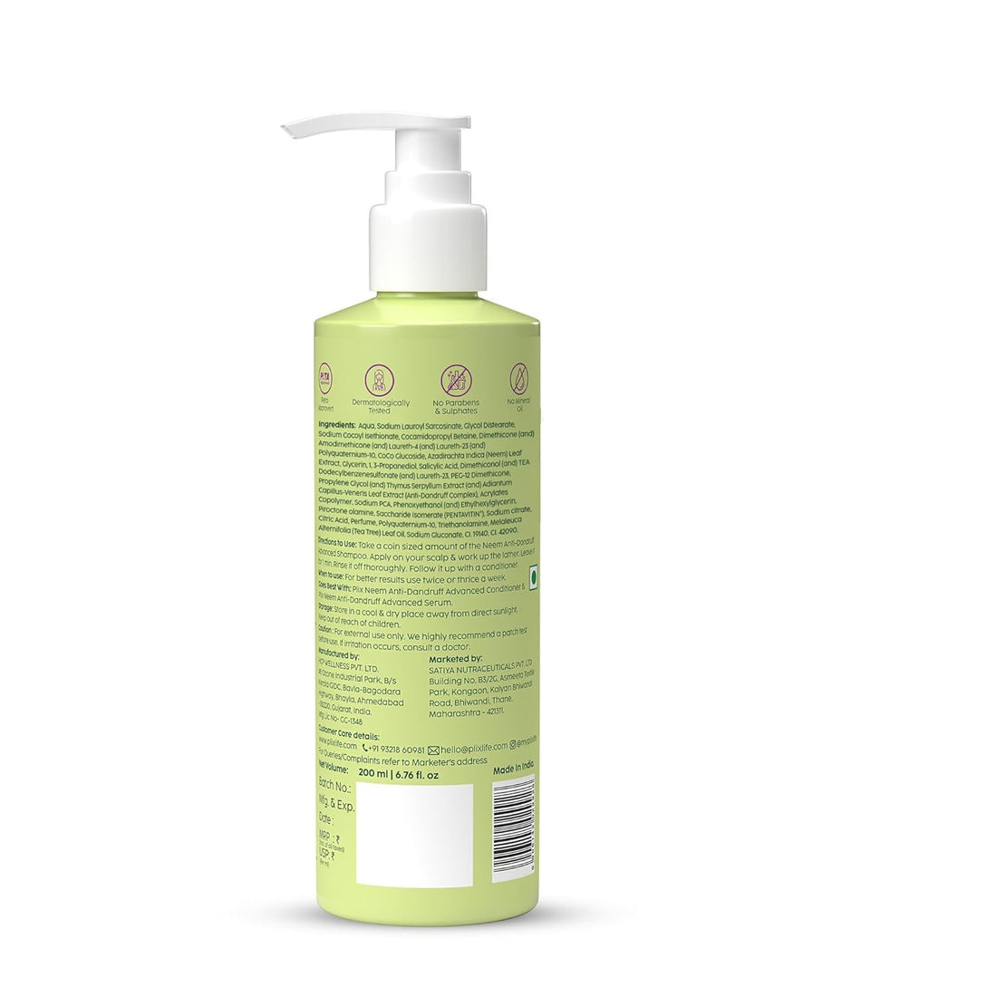 Neem Anti-Dandruff Advanced Shampoo