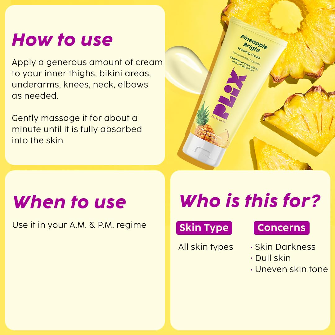 PLIX Plant Fix Pineapple Body Care Kit