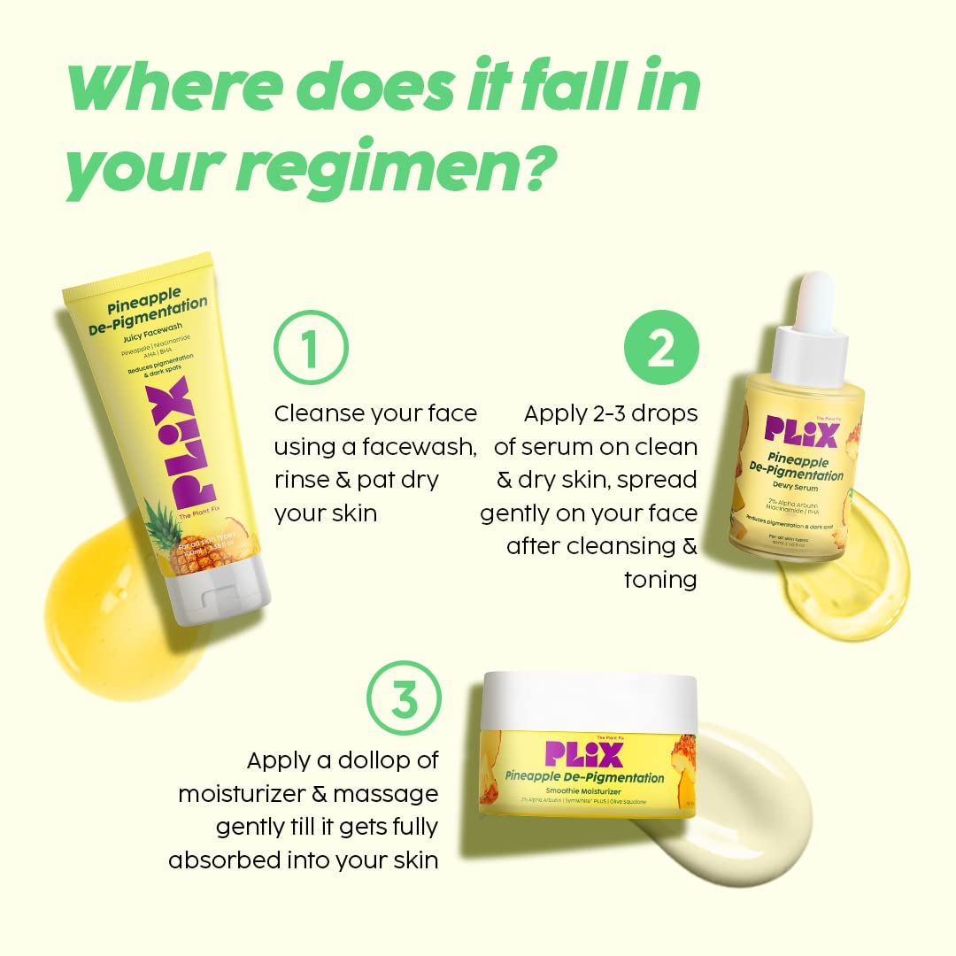 PLIX Pineapple De-Pigmentation Face Serum