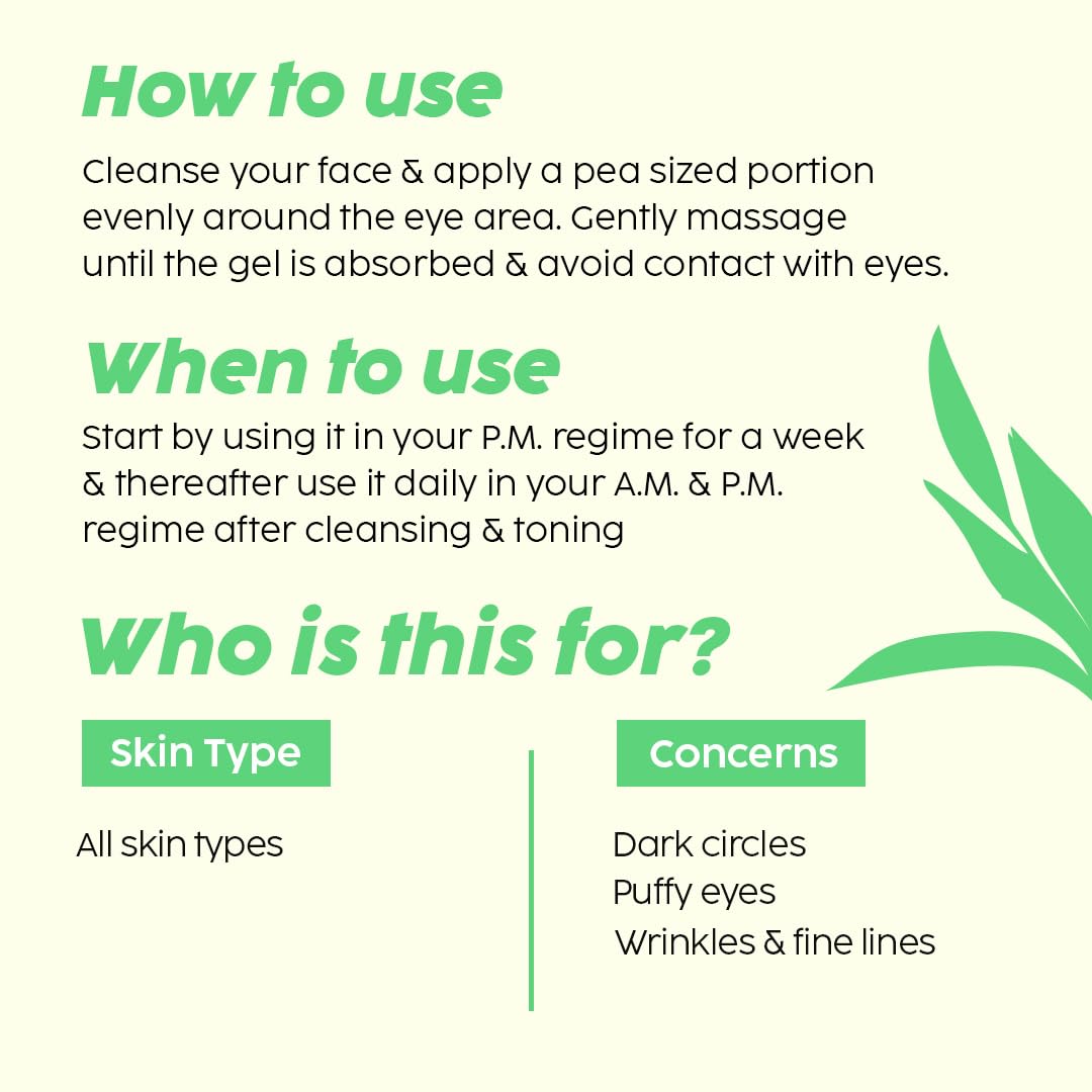 Plix Guava Under-Eye Gel Reduces Dark Circles