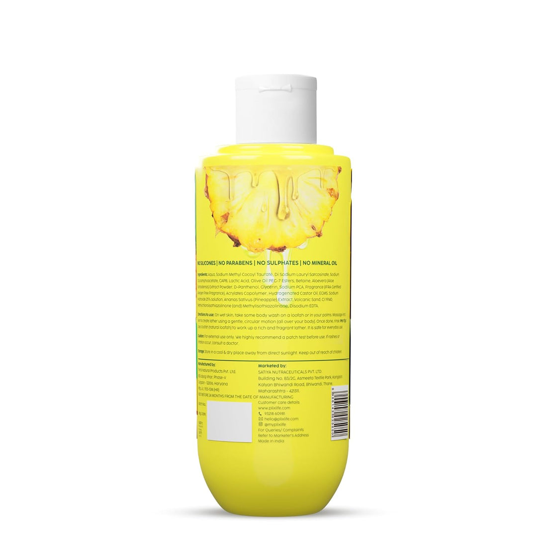 Pineapple Exfoliating Body Wash 5%