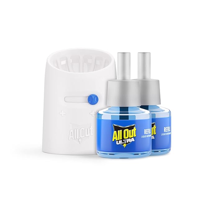 All Out Ultra Mosquito Repellant Machine with 2 Refills