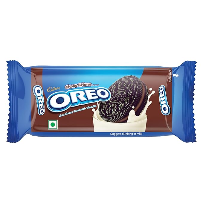 Cadbury Oreo Chocolate Crème Sandwich Biscuit – Rich Double‑Layer Treat