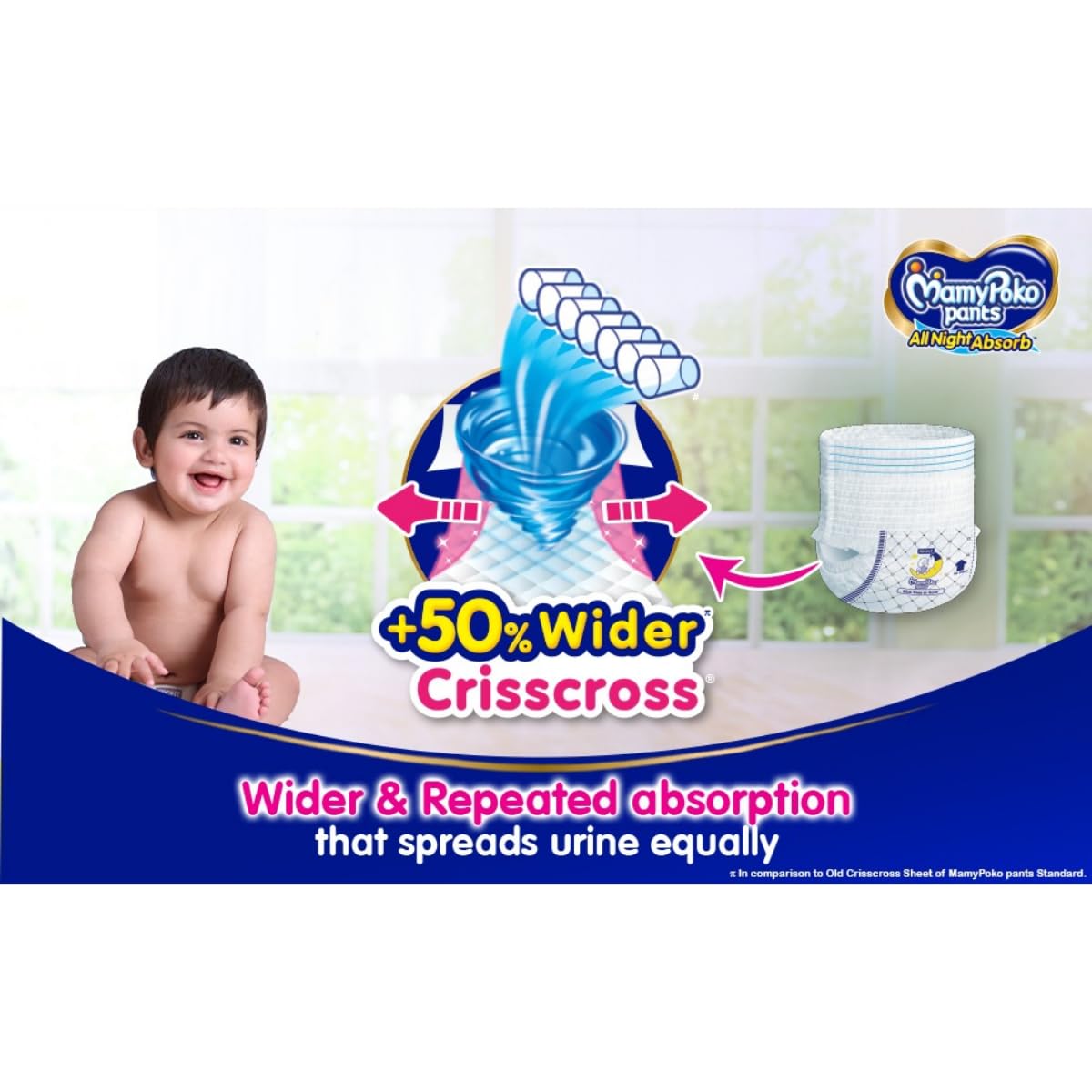 MamyPoko Pants Diapers Large
