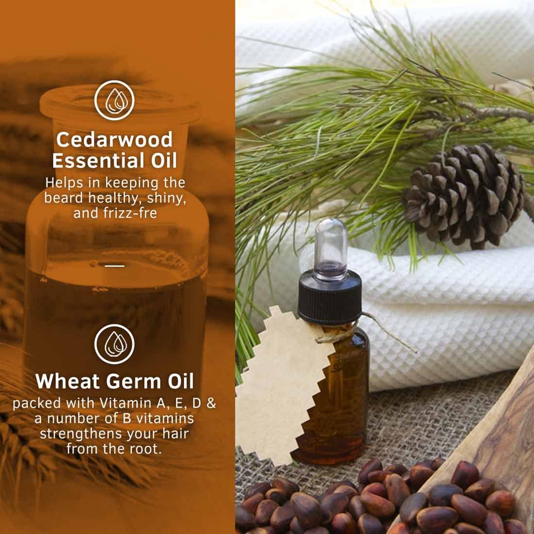 Ustraa Woody Mooch Beard Oil – 2 Pack 35ml Shine Nourish
