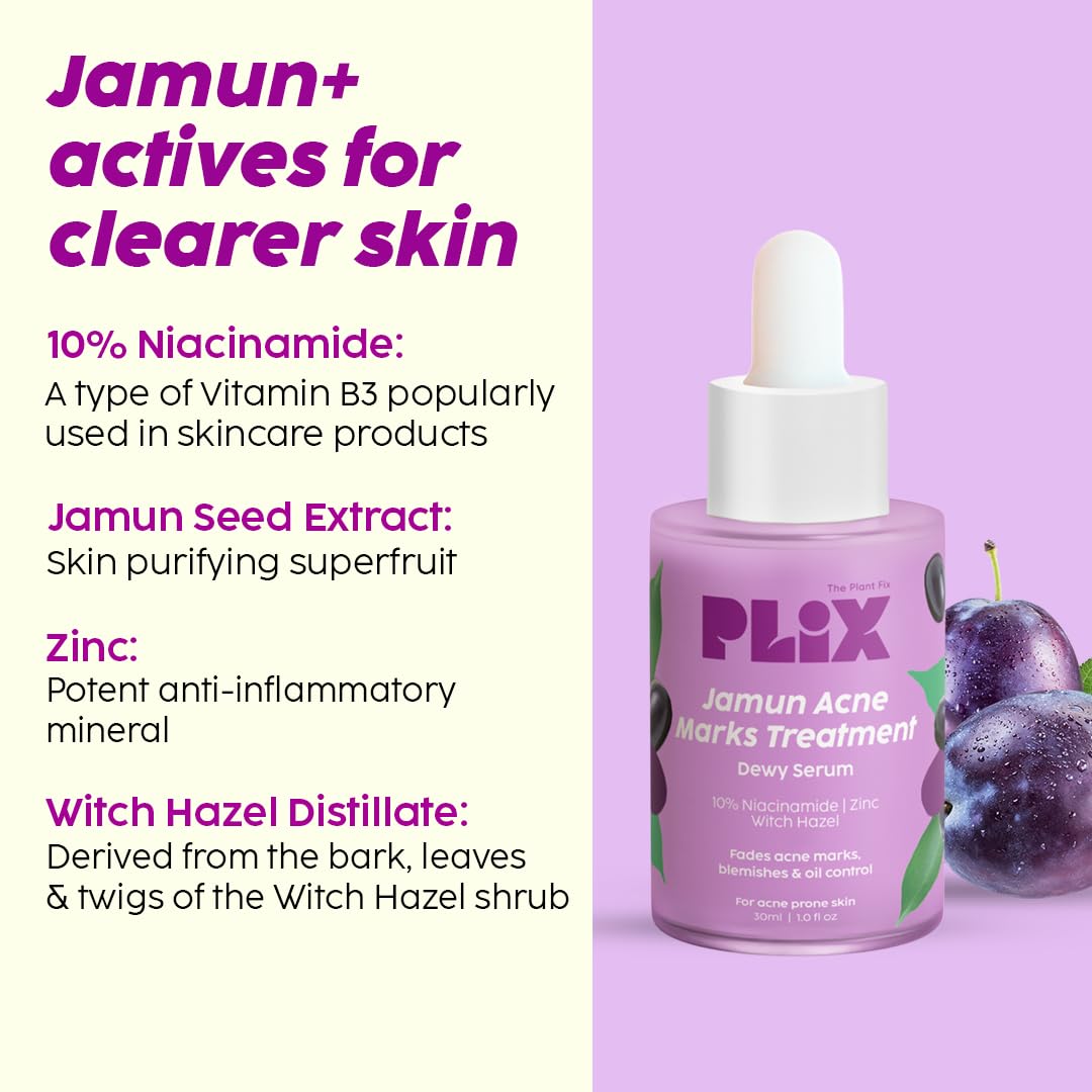Jamun Face Wash & Acne Marks Serum Combo