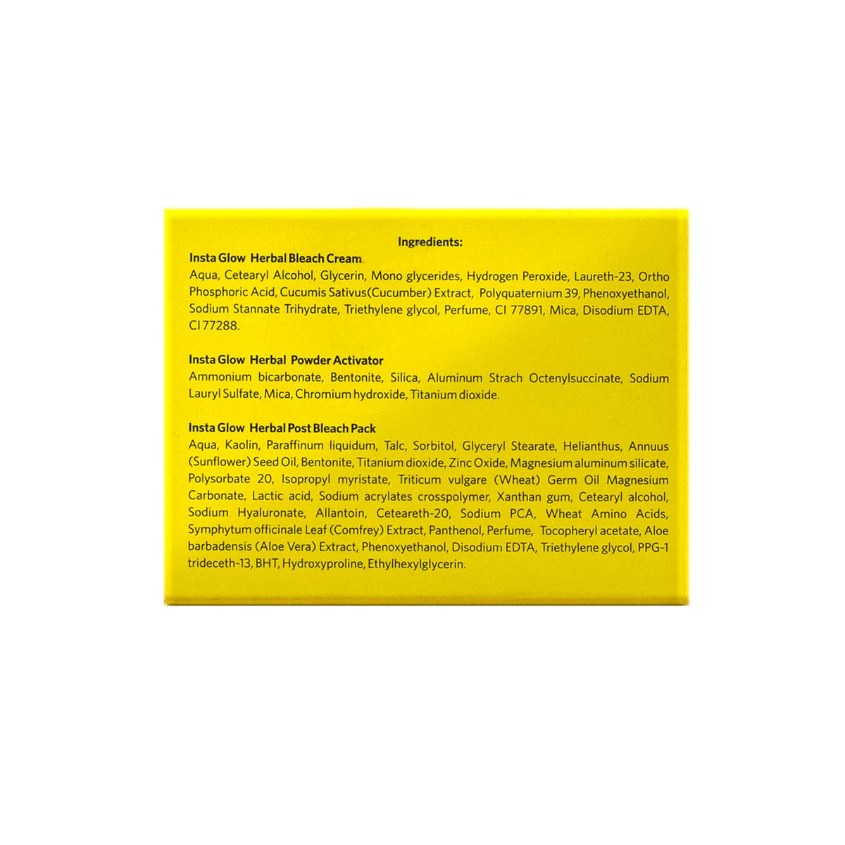 VLCC Natural Sciences Insta Glow Herbal Bleach: Radiant Skin Solution, 27g