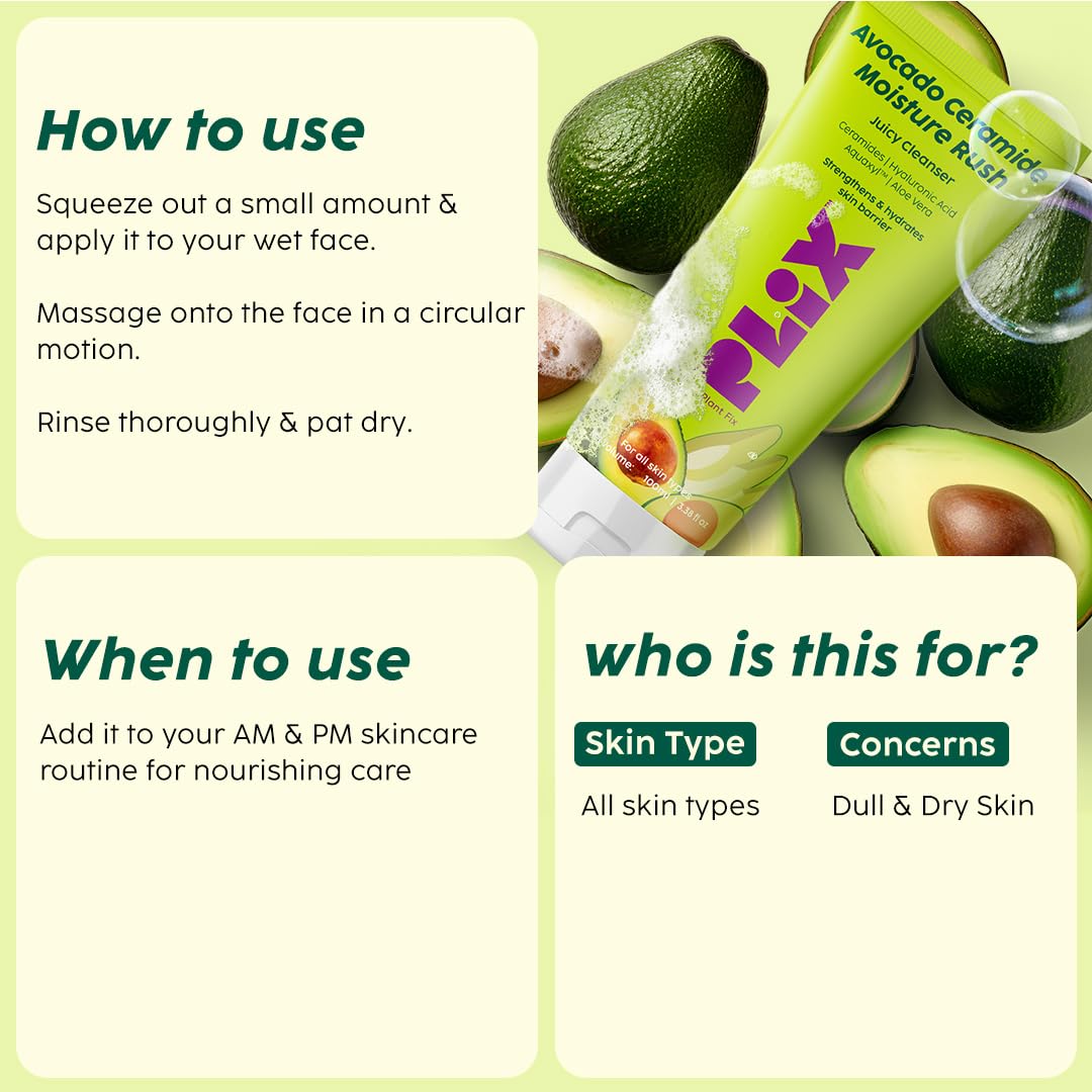 PLIX Ceramide Moisture Rush Cleanser