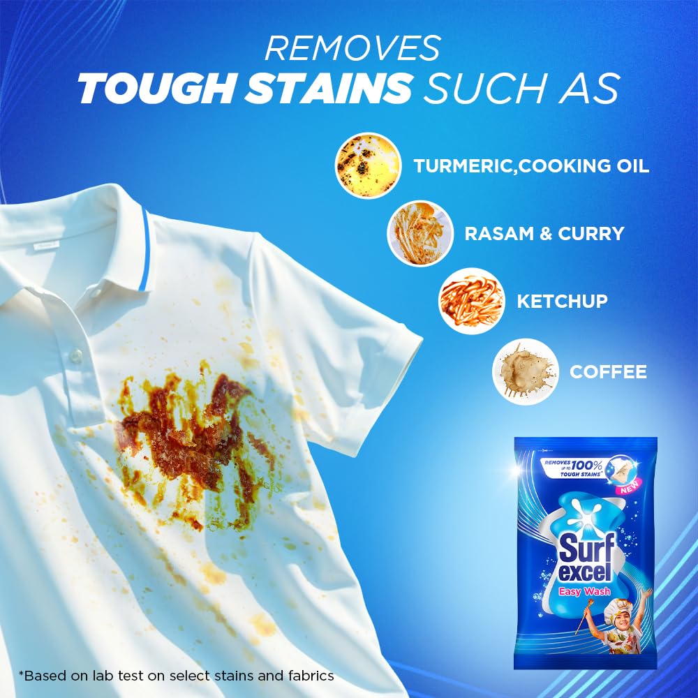 Surf Excel Easy Wash 500g Powder Powerful Stain Remover