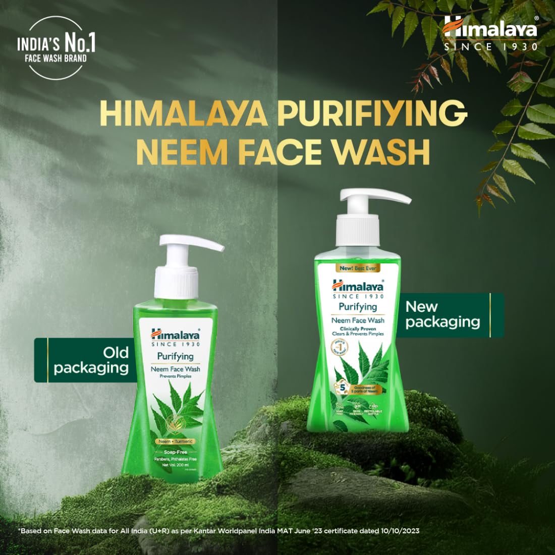 Himalaya Neem Purifying Face Wash 200ml Natural Acne Control