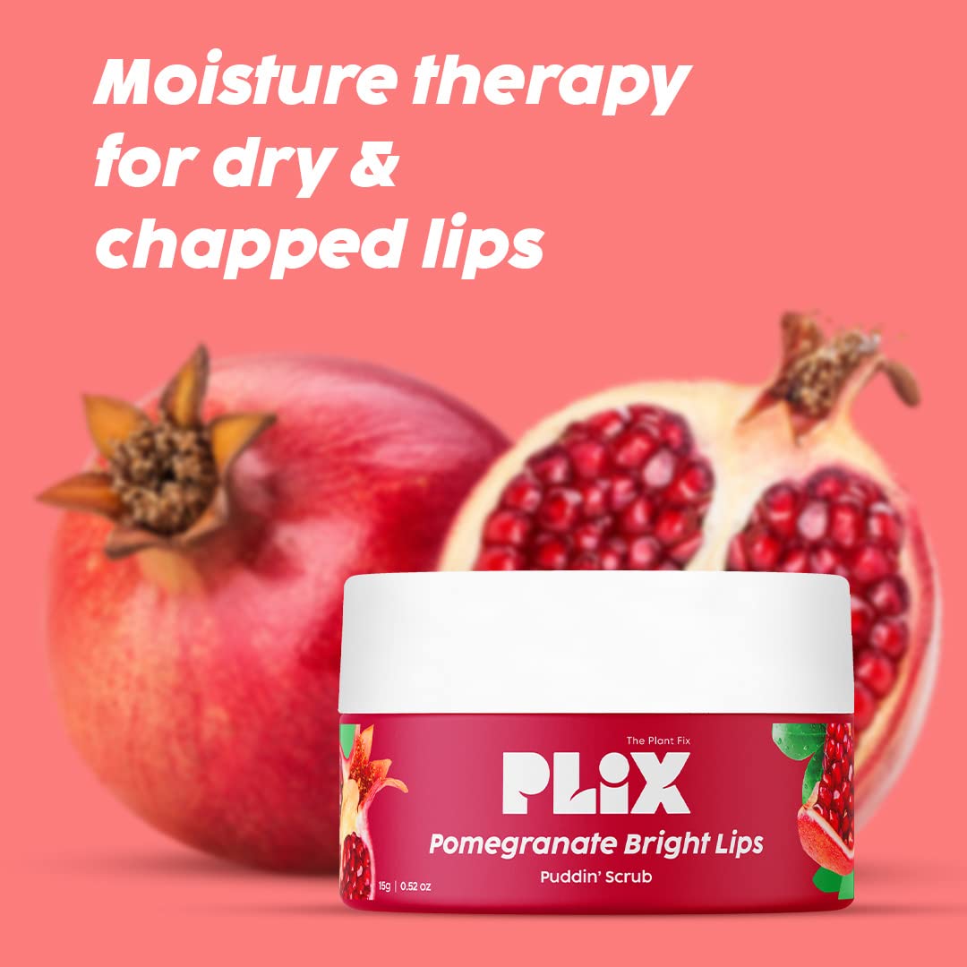 PLIX Pomegranate Lip Scrub