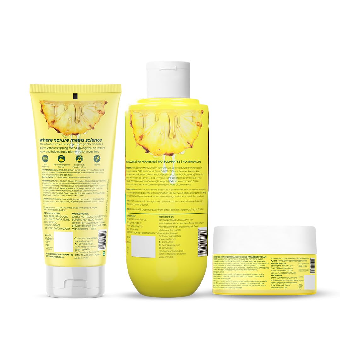 Pineapple Depigmentation Regime