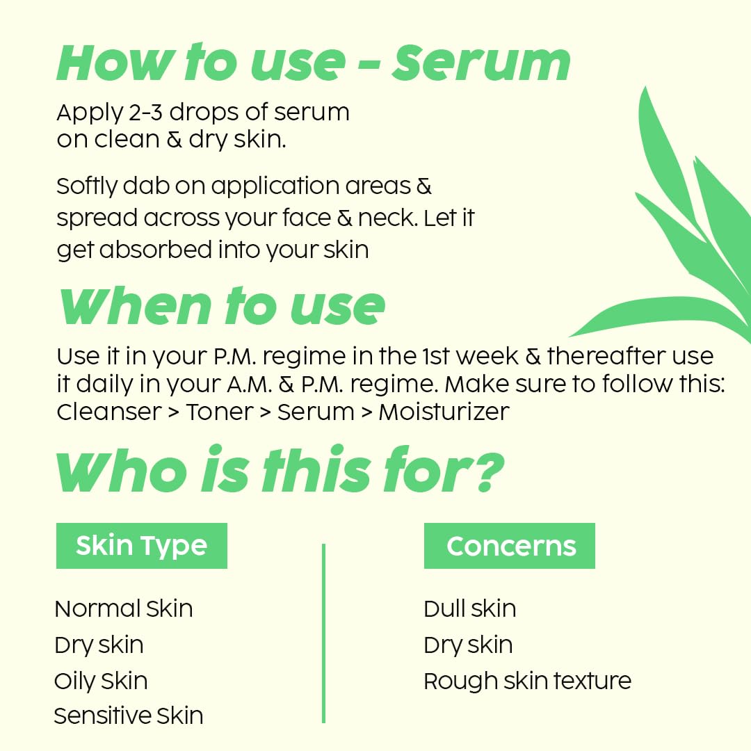 Vitamin C Face Serum & Lip Scrub
