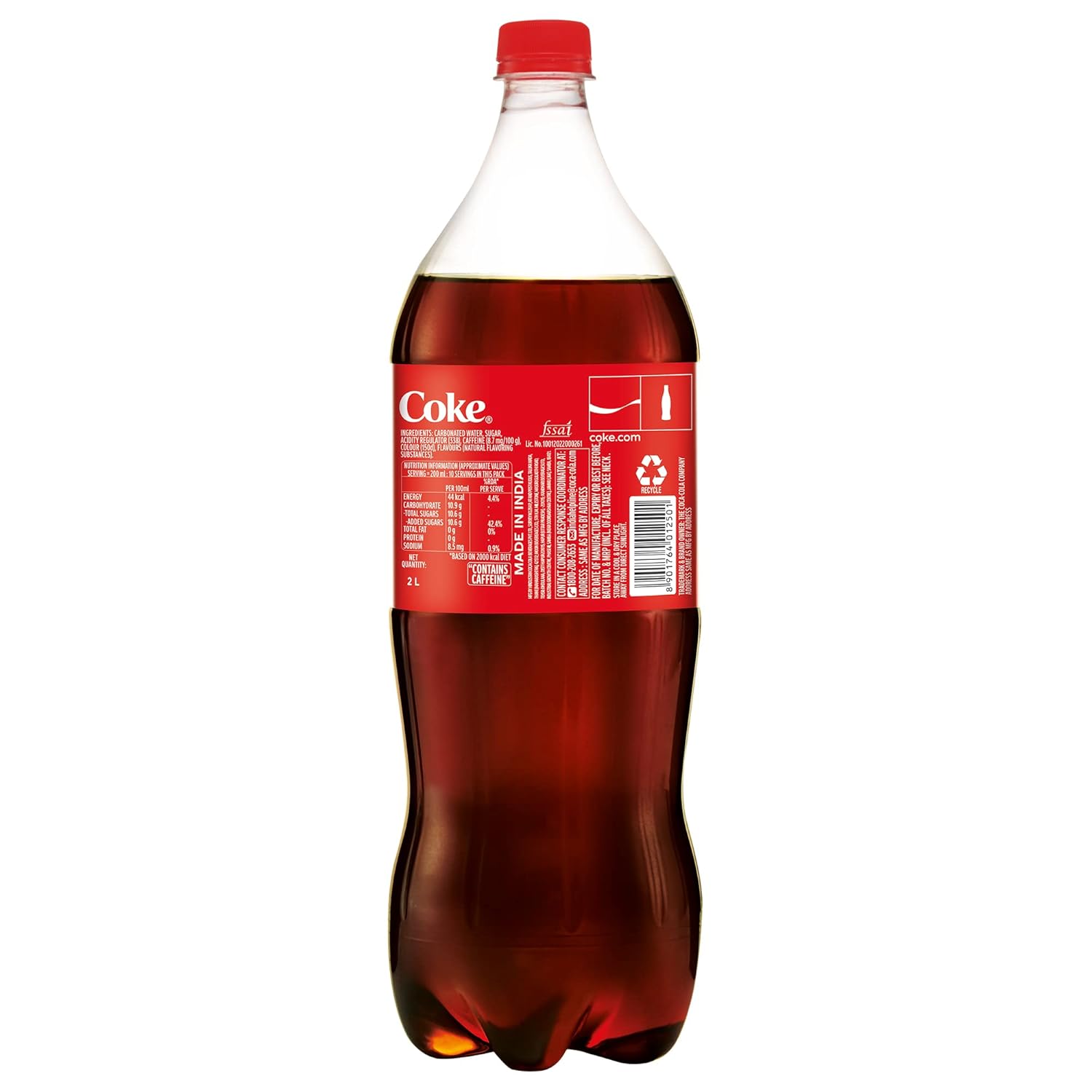 Coca-Cola Original Taste 2 L PET Bottle – Classic Cola Refreshment