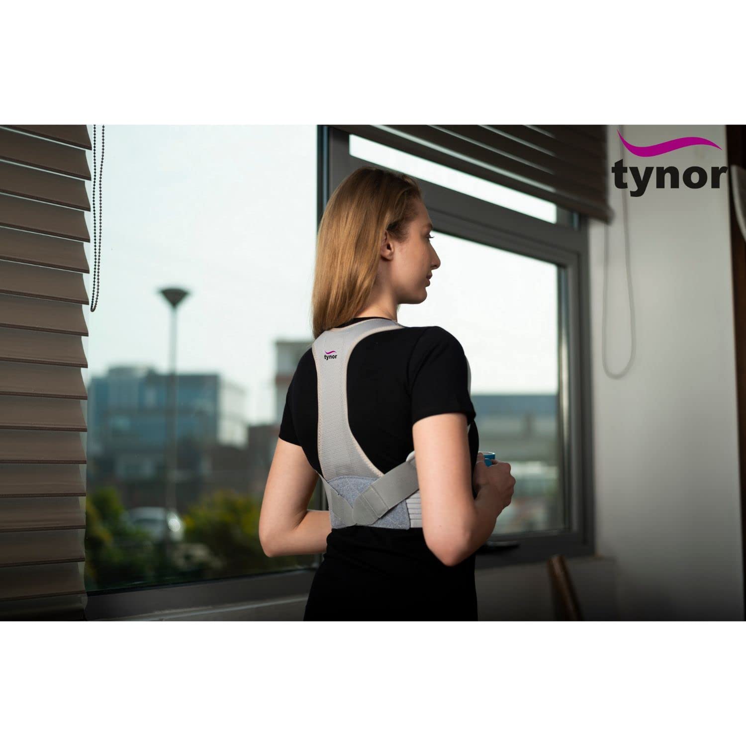 Tynor Posture Corrector: Improved Back Support Belt for Men & Women