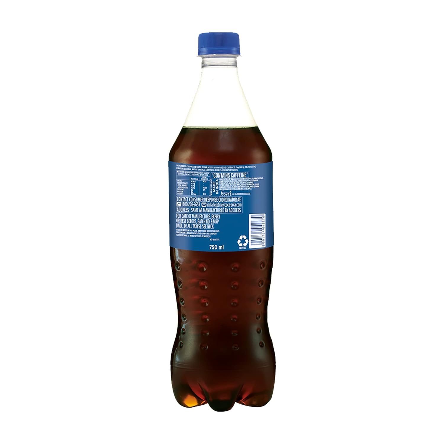 Thums Up Cola 750ml PET Bottle Strong Spicy Soft Drink