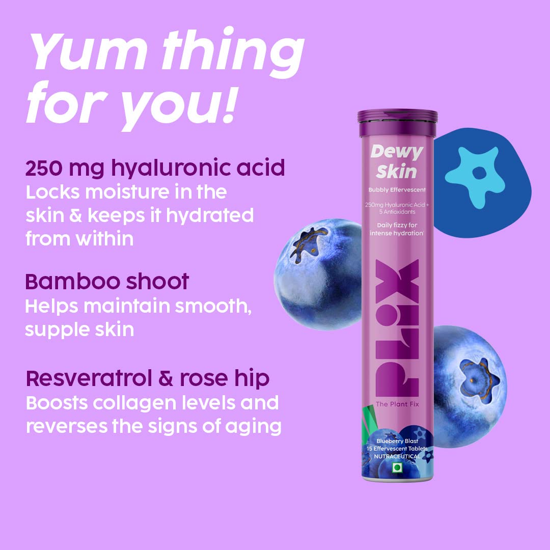 Hyaluronic Acid Tablets Blueberry