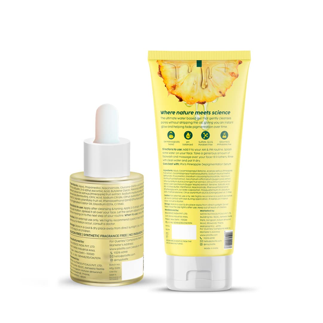 Pineapple Face Wash & Serum