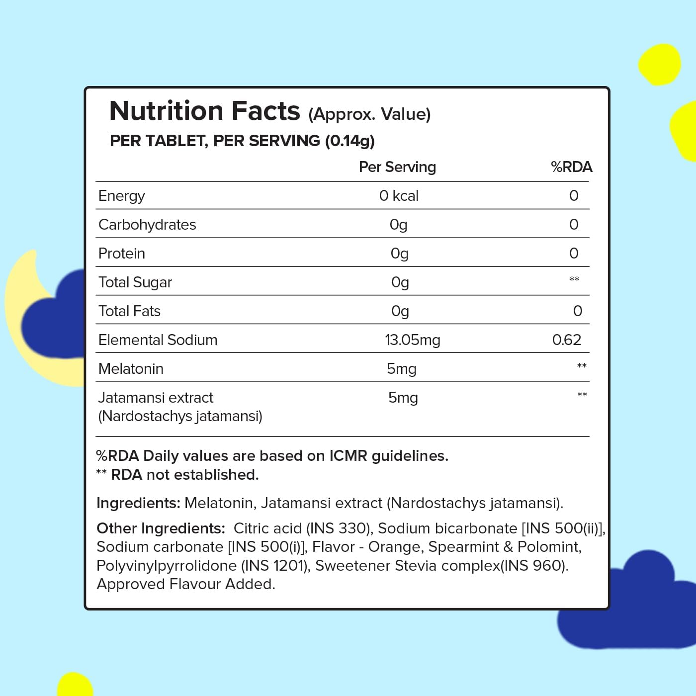 Melatonin Deep Sleep Tablets