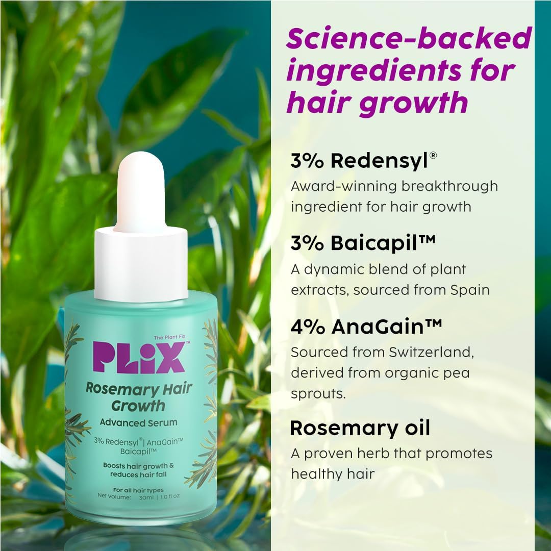 Hair Growth Serum with Rosemary & Redensyl