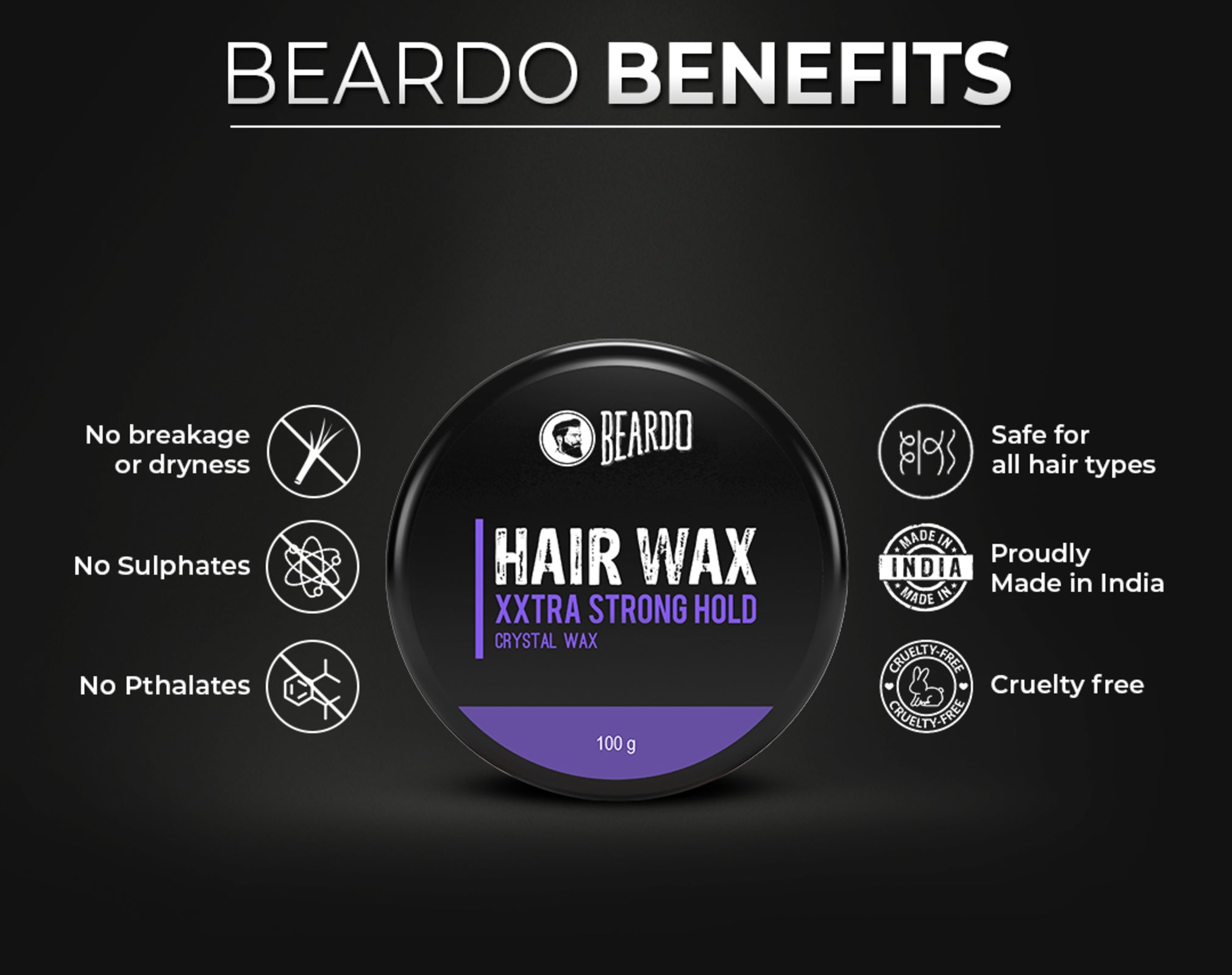 Beardo Hair & Beard Styling Duo
