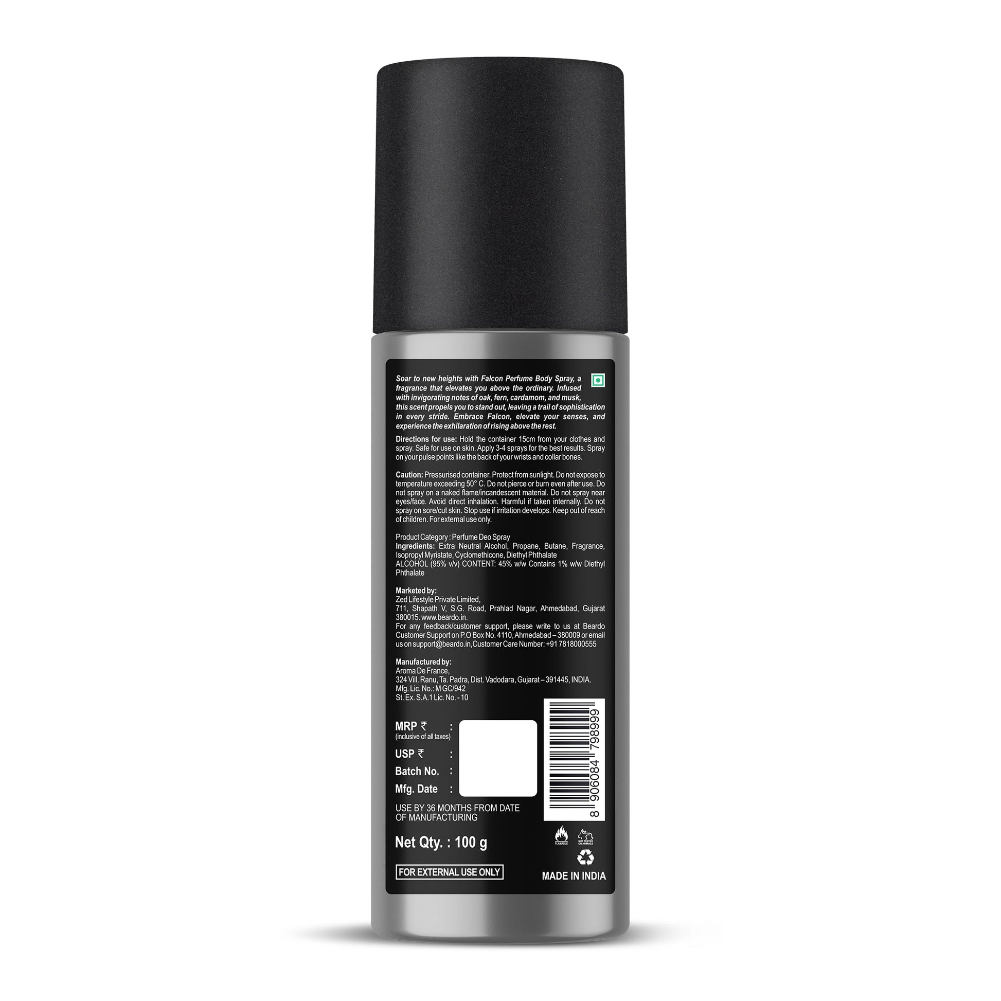 Beardo Falcon Deo Spray