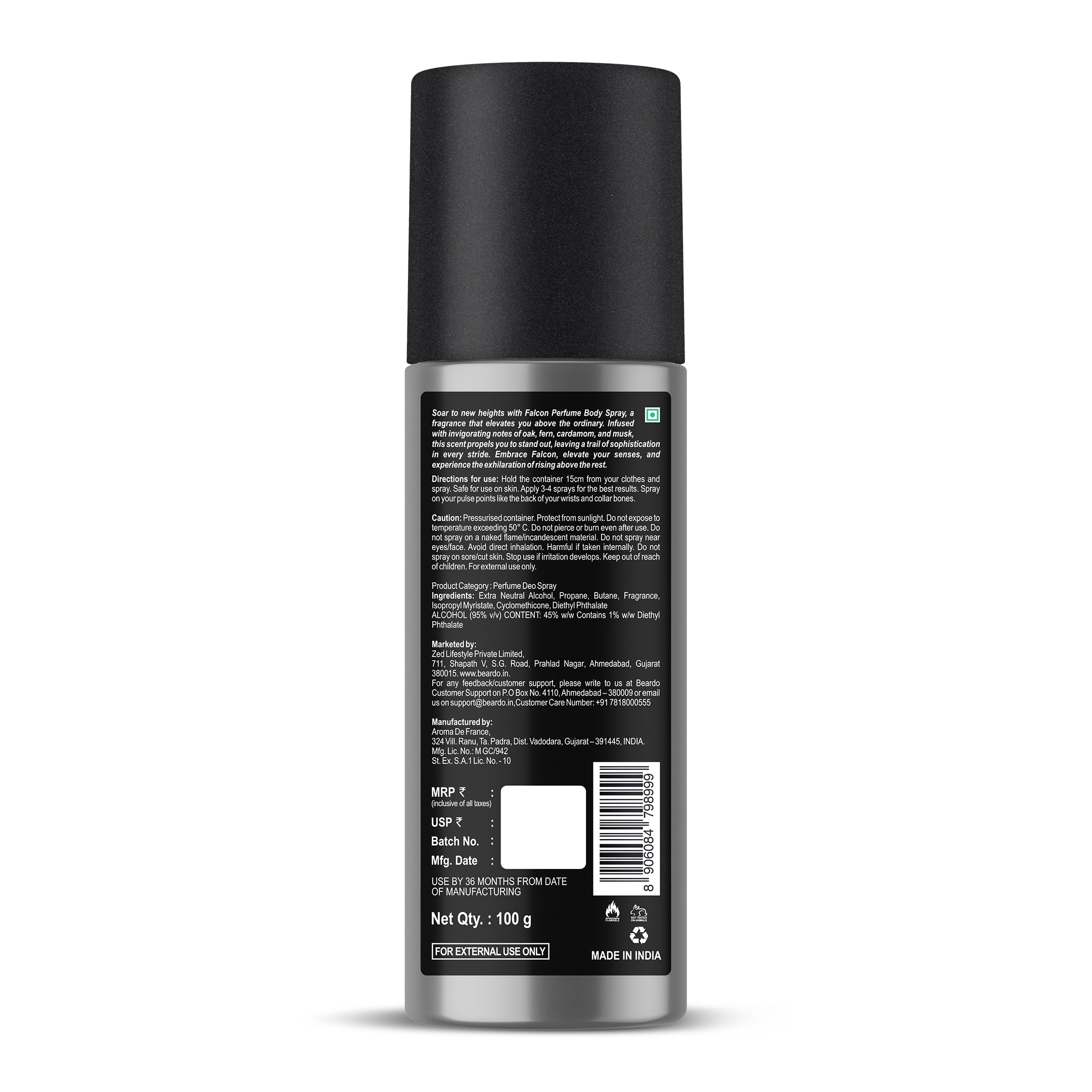 Beardo Falcon Deo Spray