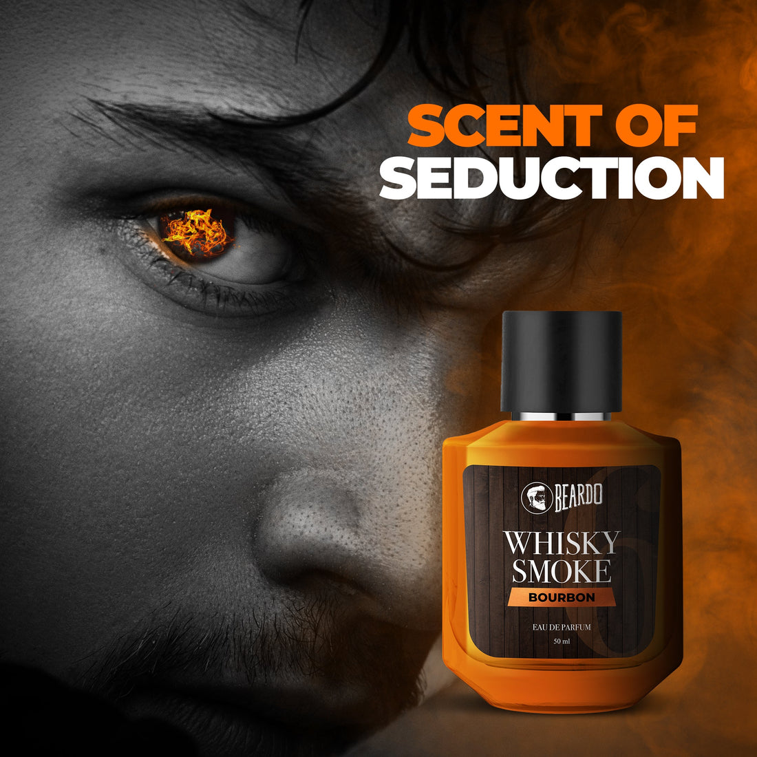 Beardo Whiskey Smoke Bourbon & Mafia EDP 50ml