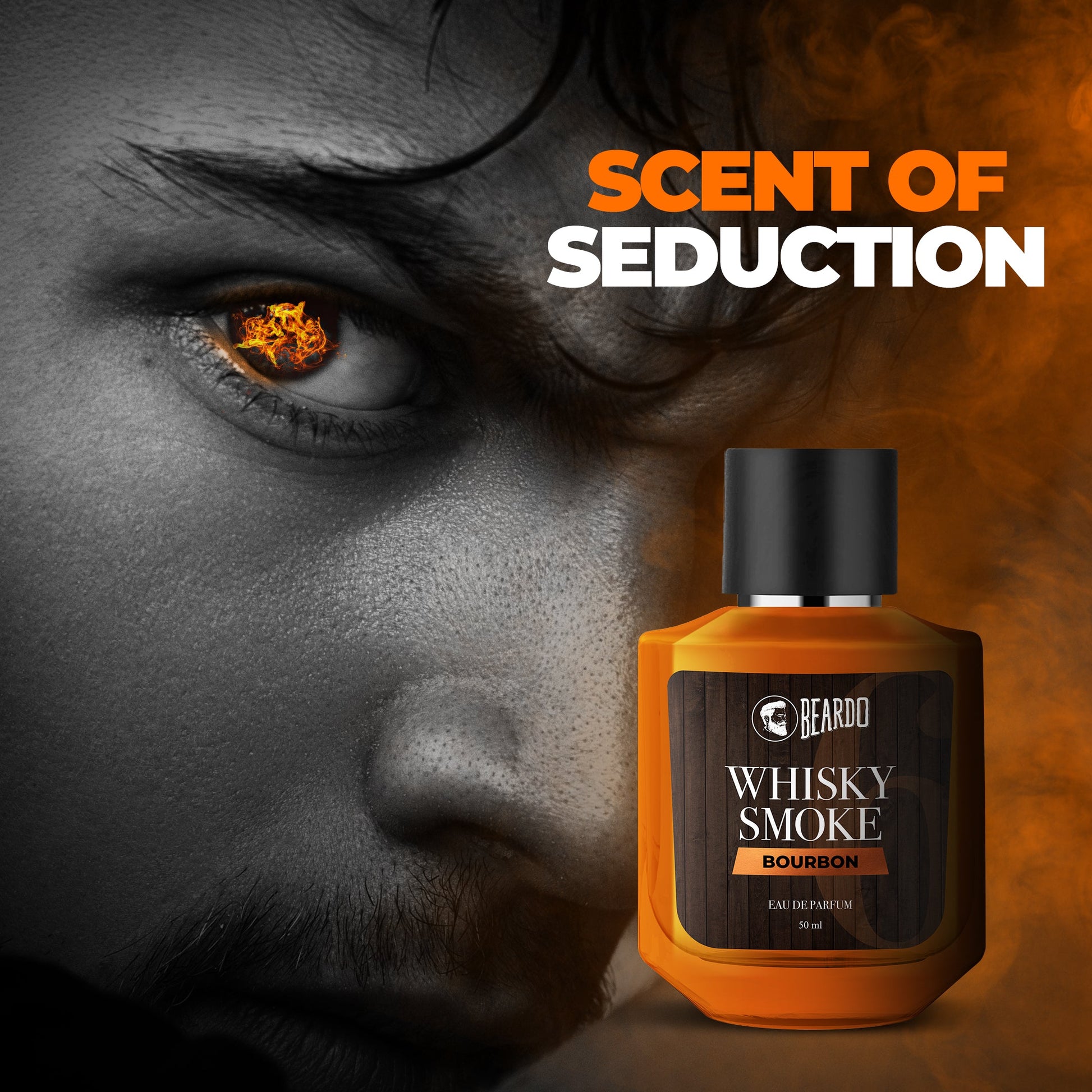 Beardo Whiskey Smoke Bourbon & Mafia EDP 50ml