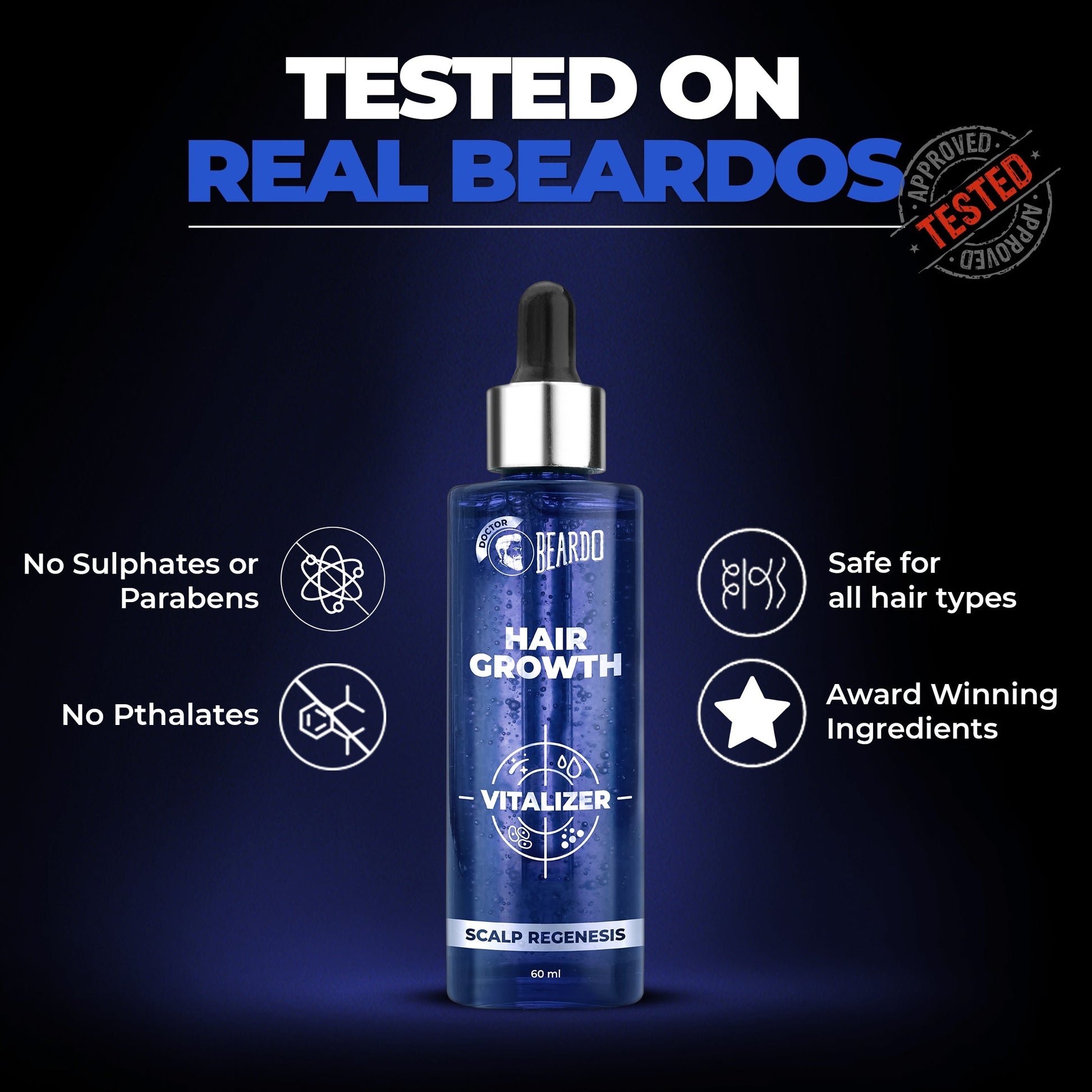Beardo Hair Growth Vitalizer 60ml