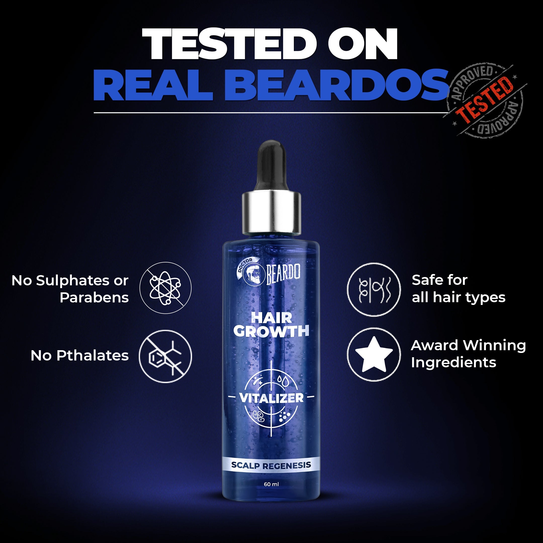 Beardo Hair Growth Vitalizer 60ml