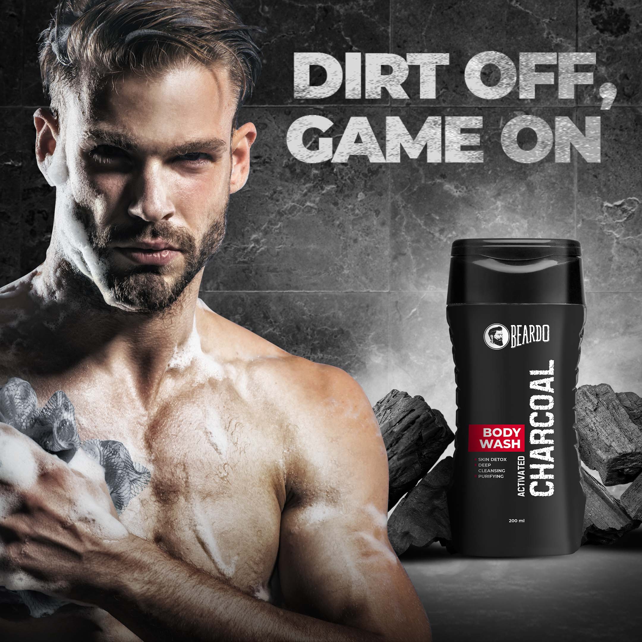 Beardo Charcoal Bodywash
