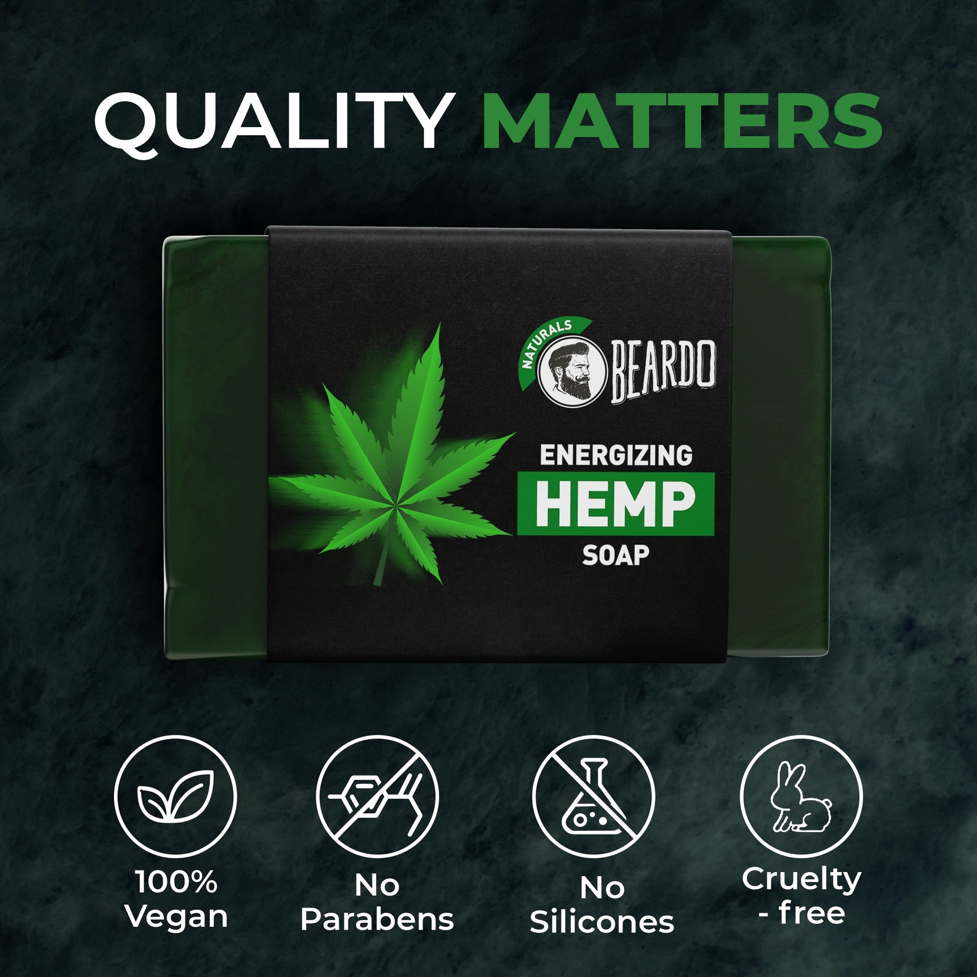 Beardo Energizing Hemp Body Soap