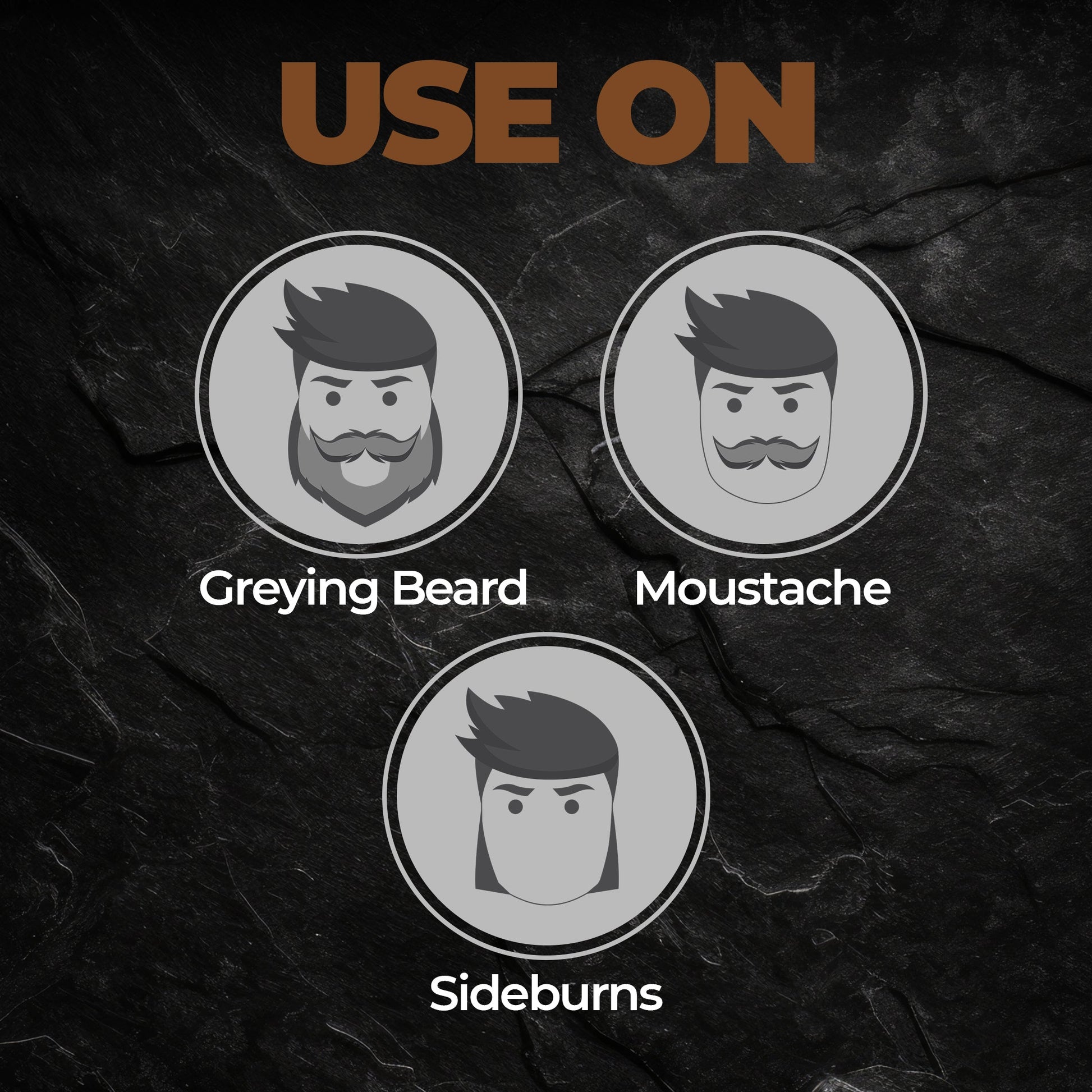 Beardo Dark Brown Beard Colour