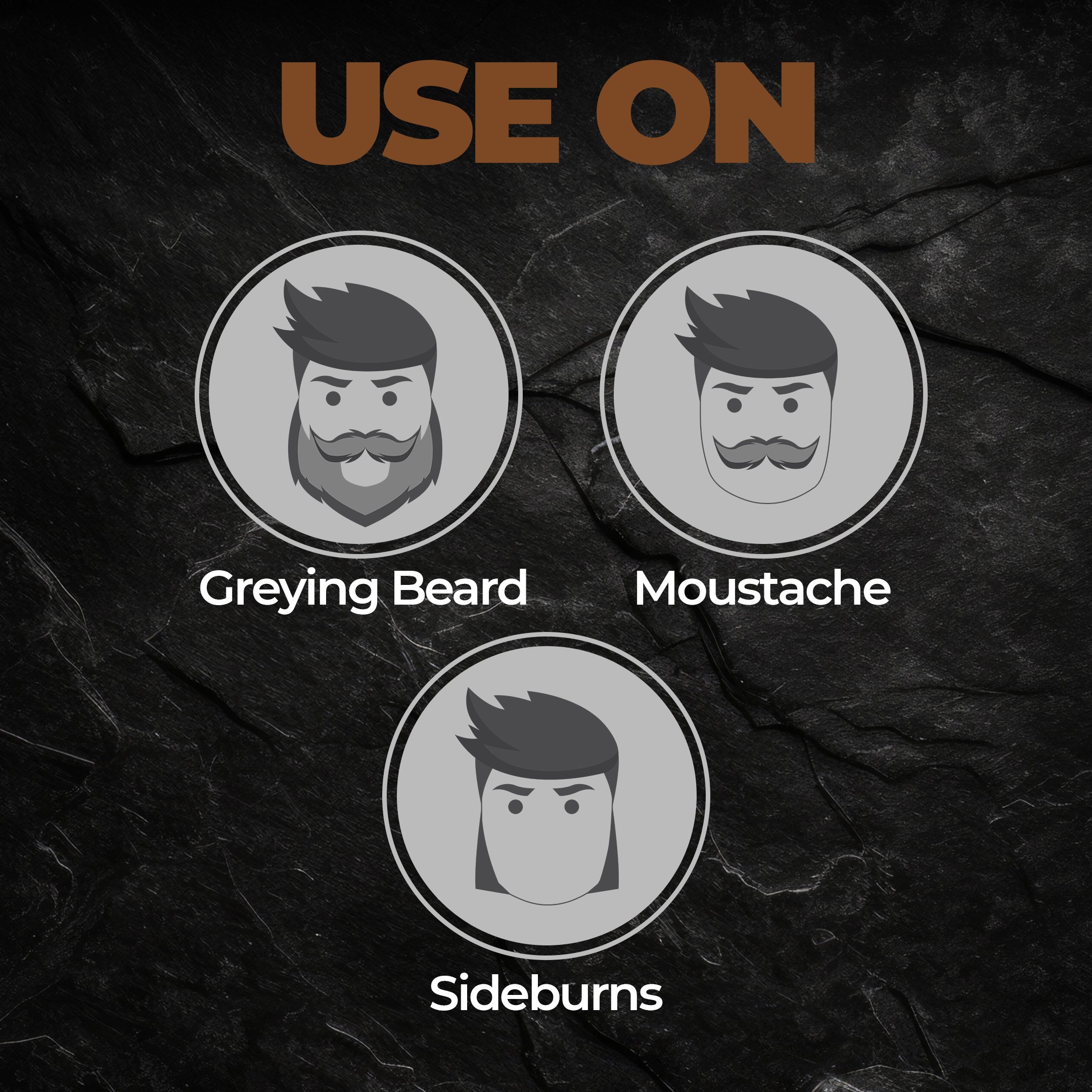 Beardo Dark Brown Beard Colour