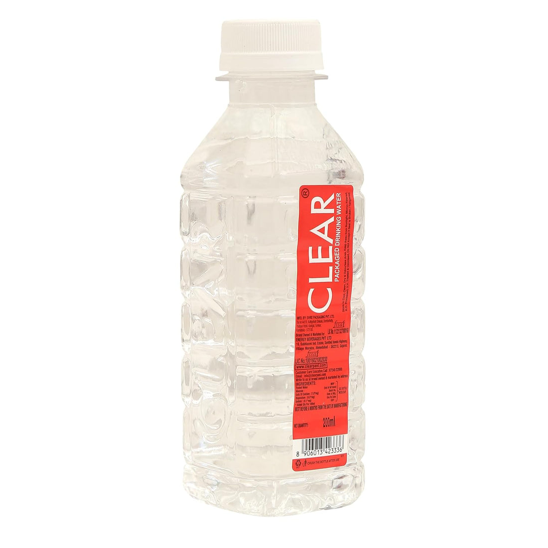 Clear Premium Mineral Water 200ml PET Bottle – Fresh More
