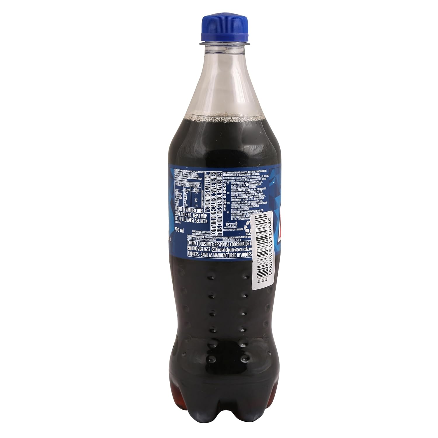 Thums Up Cola 750ml PET Bottle Strong Spicy Soft Drink