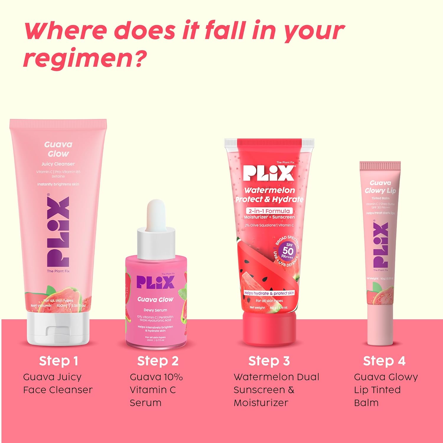 PLIX Moisturize Protect Combo