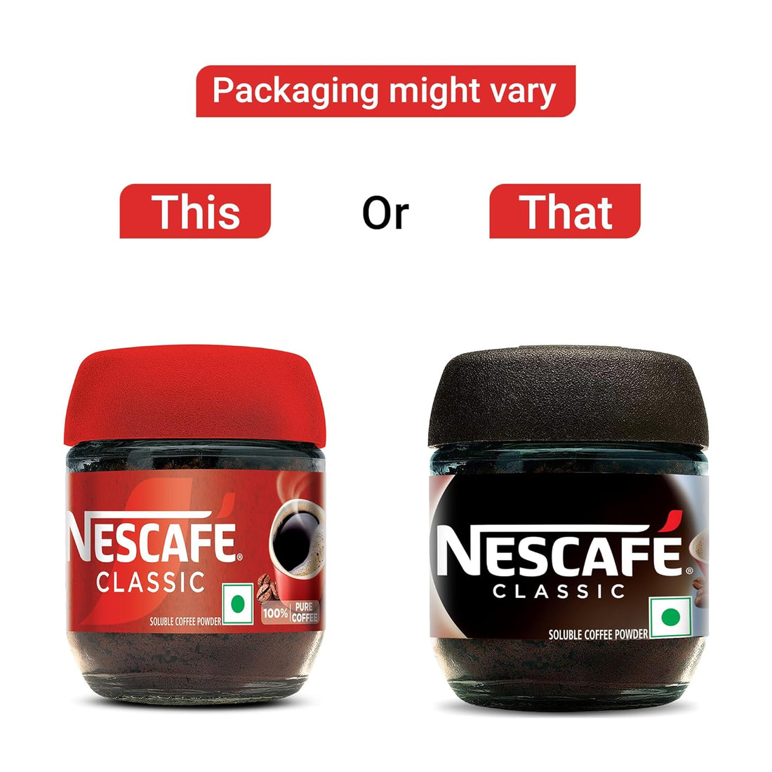 NESCAFÉ Classic 24g Instant Coffee Powder – Rich Robusta Blend