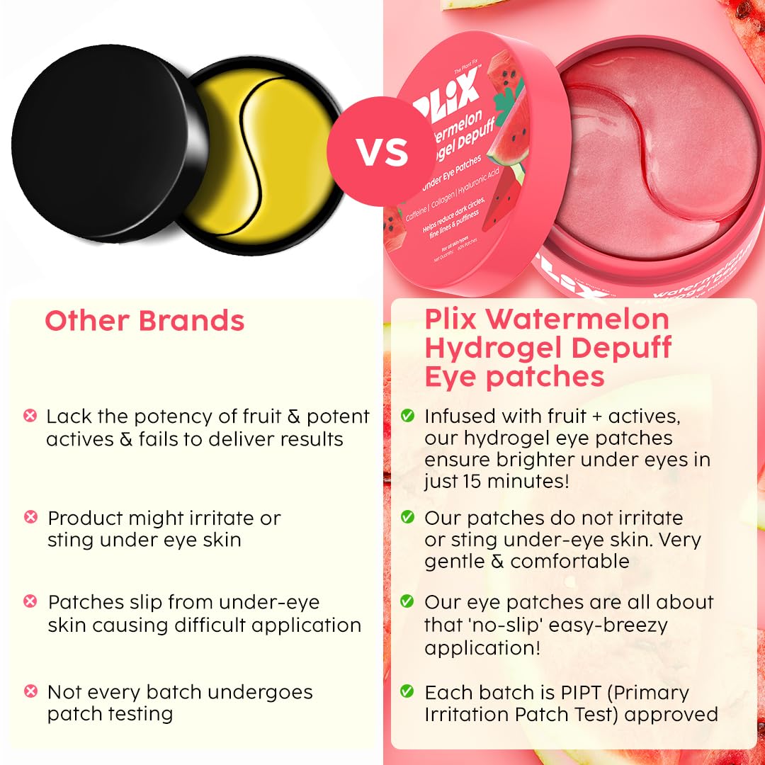 Watermelon Hydrogel Eye Patches