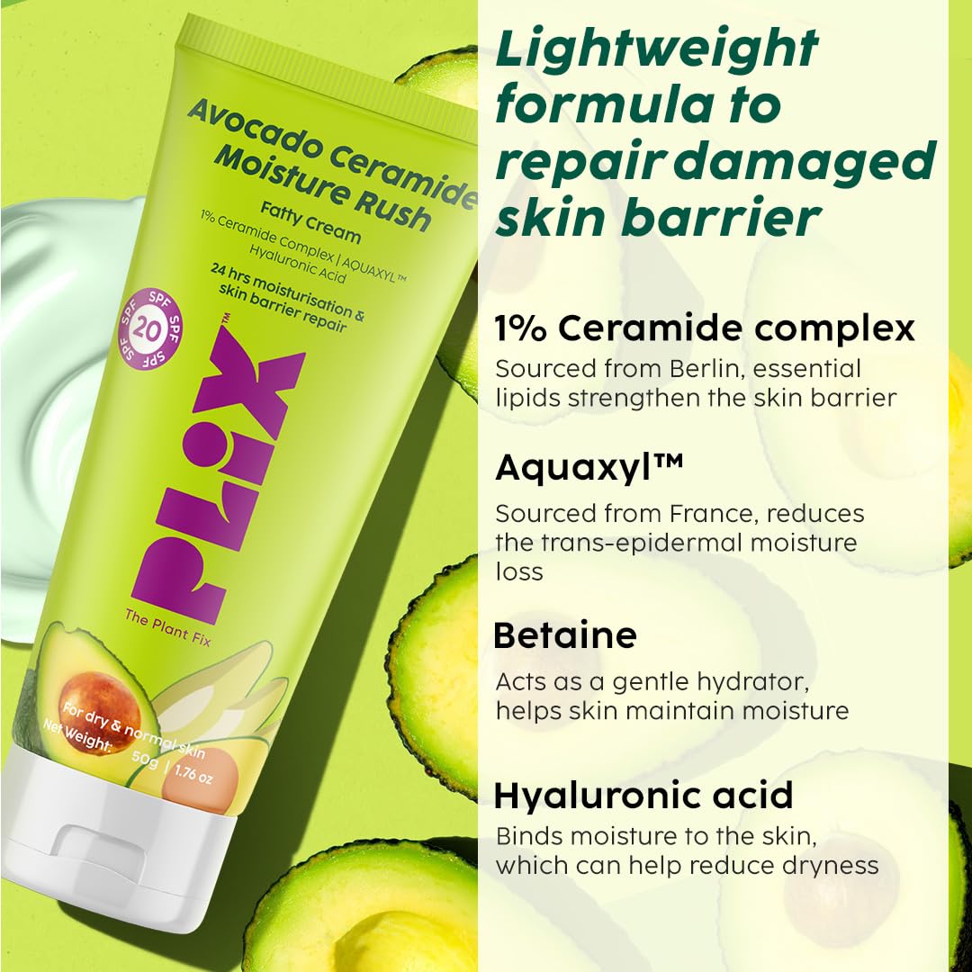 Plix Plant Fix Avocado Moisturizer