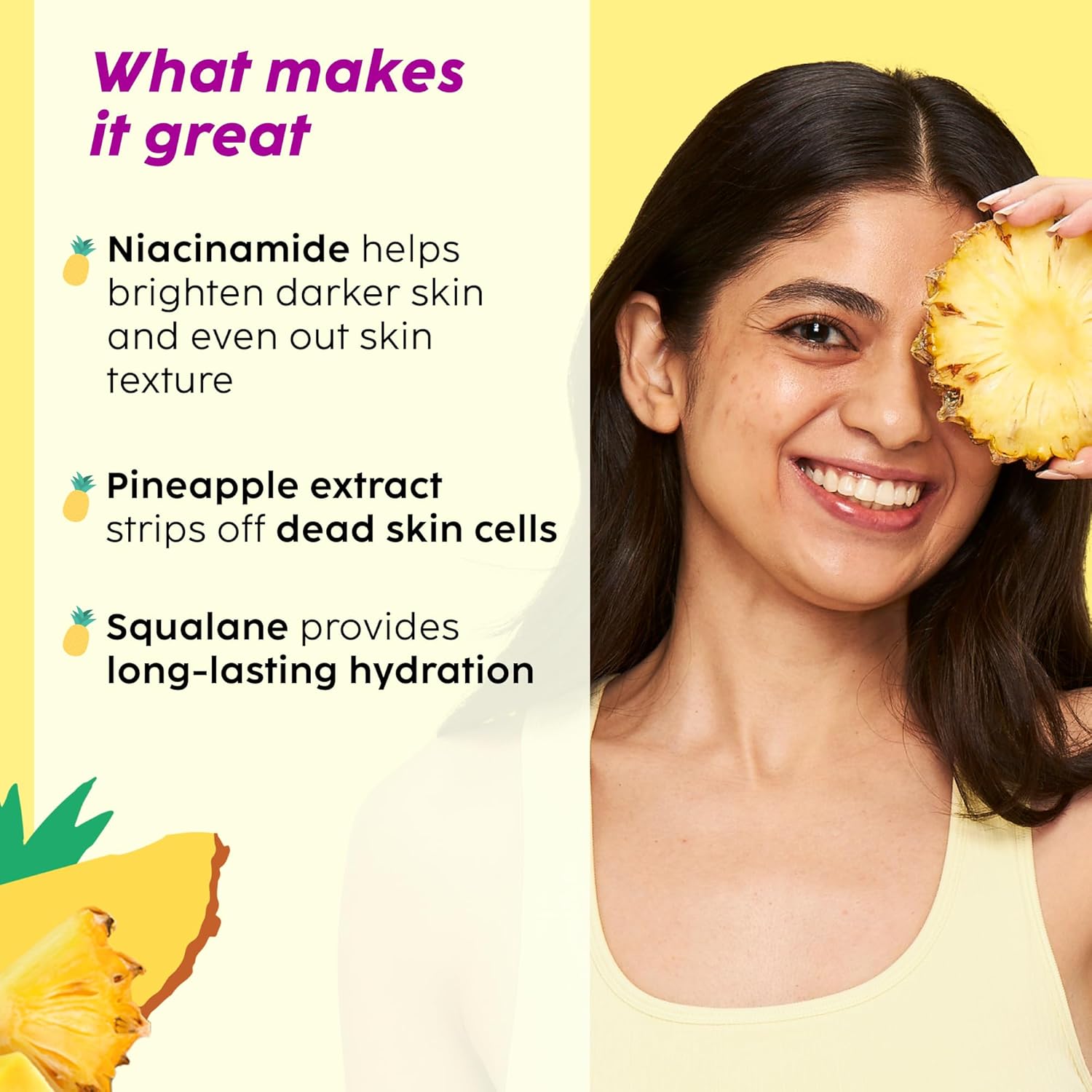 Pineapple Soft Scrub 50g