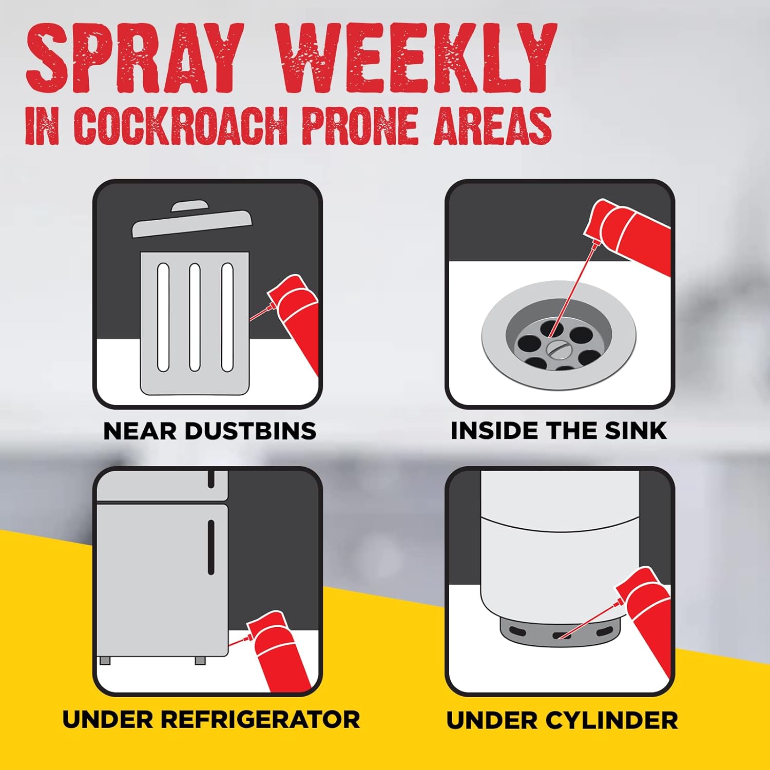 HIT Crawling Insect Killer Spray