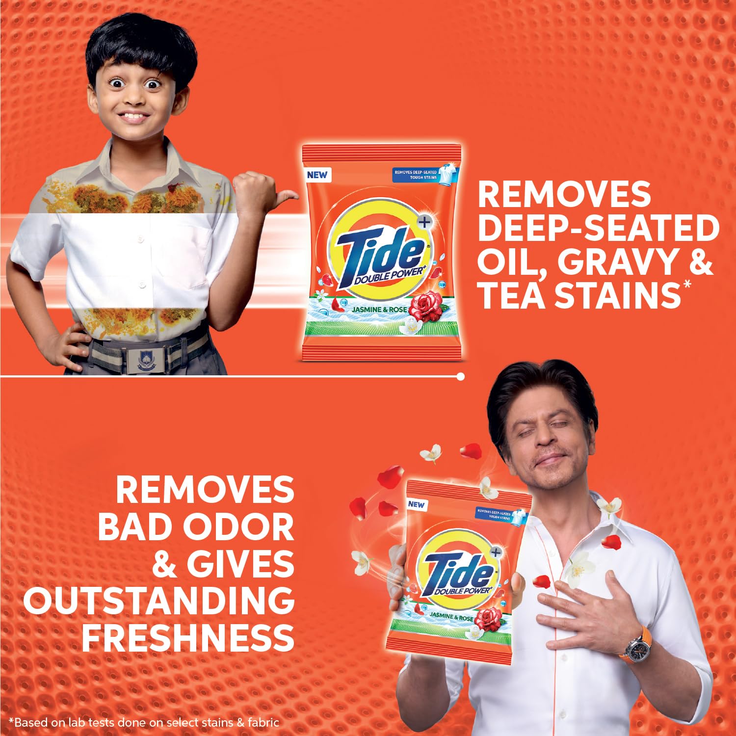 Tide Plus Double Power Detergent Powder 1.5kg Jasmine Rose