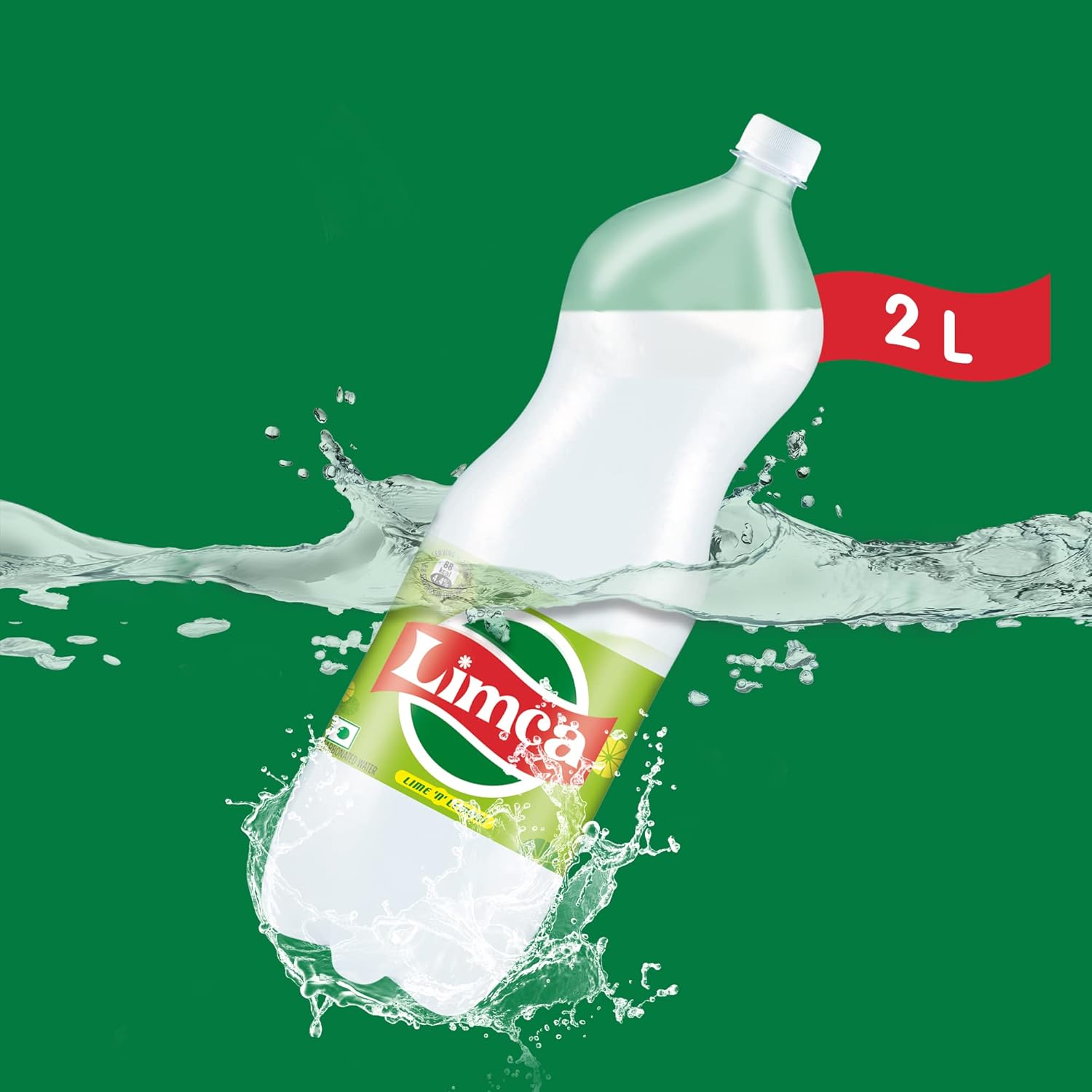 Limca Lemon Lime Sparkling Soft Drink 2L Bottle Refreshing Beverage