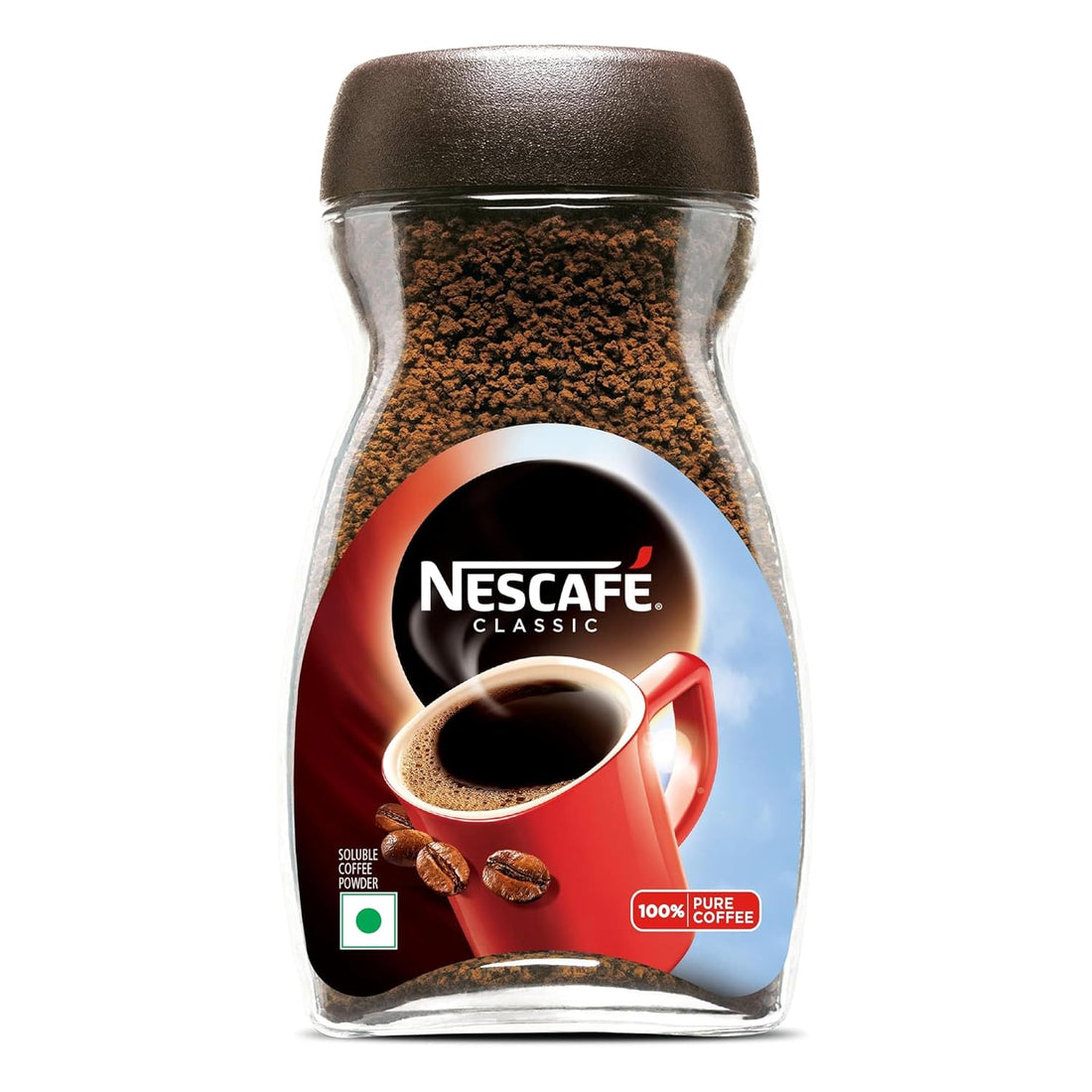 NESCAFÉ Classic 90g Instant Coffee Powder – Rich Robusta Blend