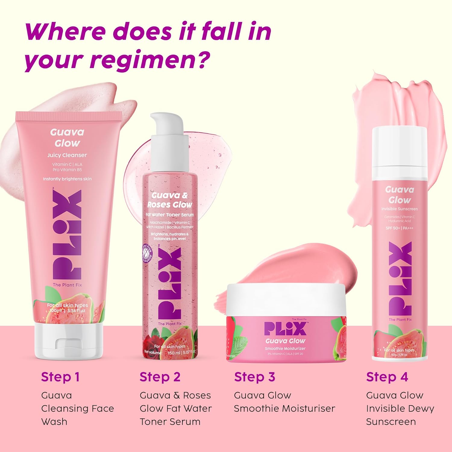 PLIX Guava Roses Toner Serum